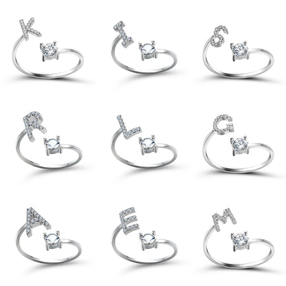 Customizable Single Initial Rings