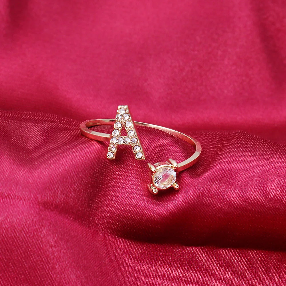 Customizable Single Initial Rings