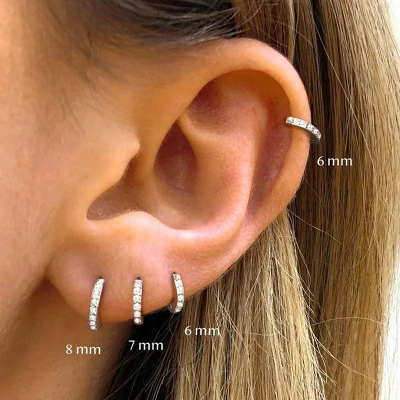 Minimalist Hoop Earings