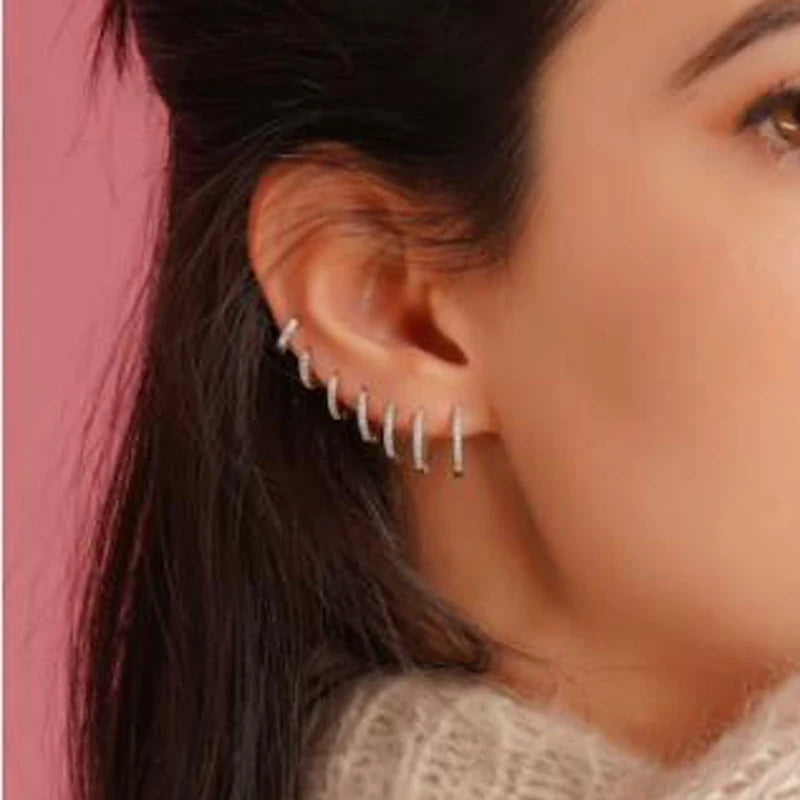 Minimalist Hoop Earings