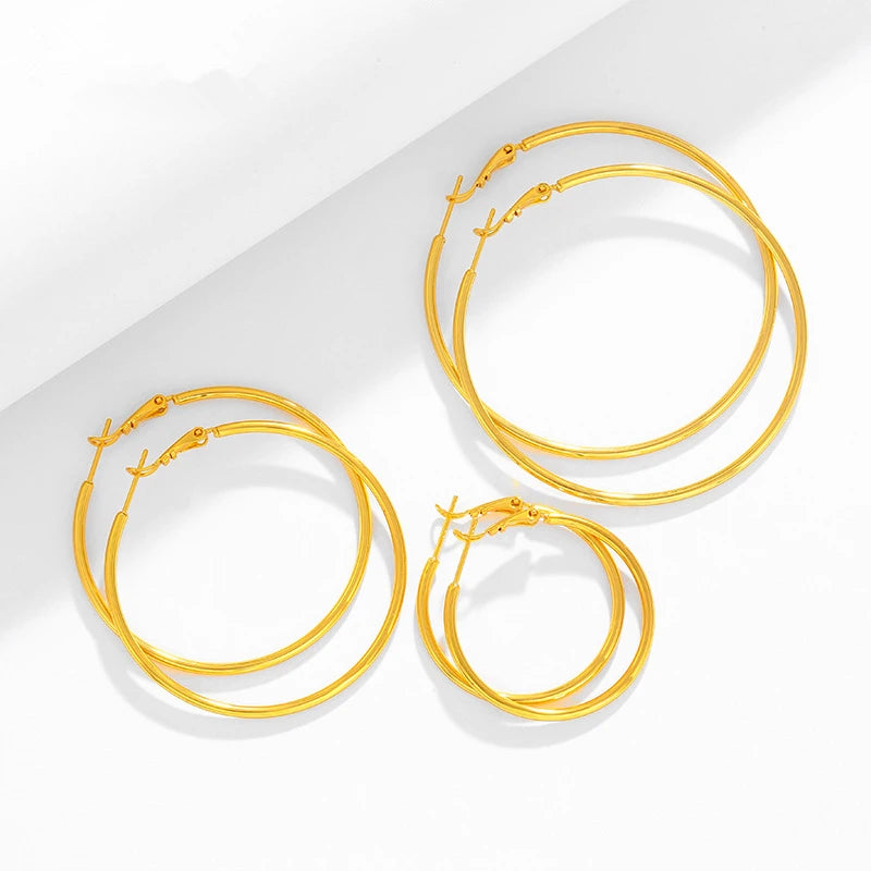 Large Hoop Earrings