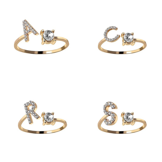 Customizable Single Initial Rings