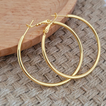 Large Hoop Earrings